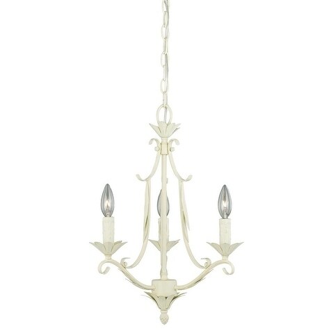 Austen 3L Mini Chandelier Gilded Patina - Chandeliers For Bedrooms by Overstock.com