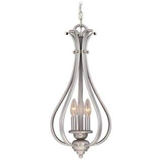 Vaxcel Monrovia 3L Pendant Brushed Nickel