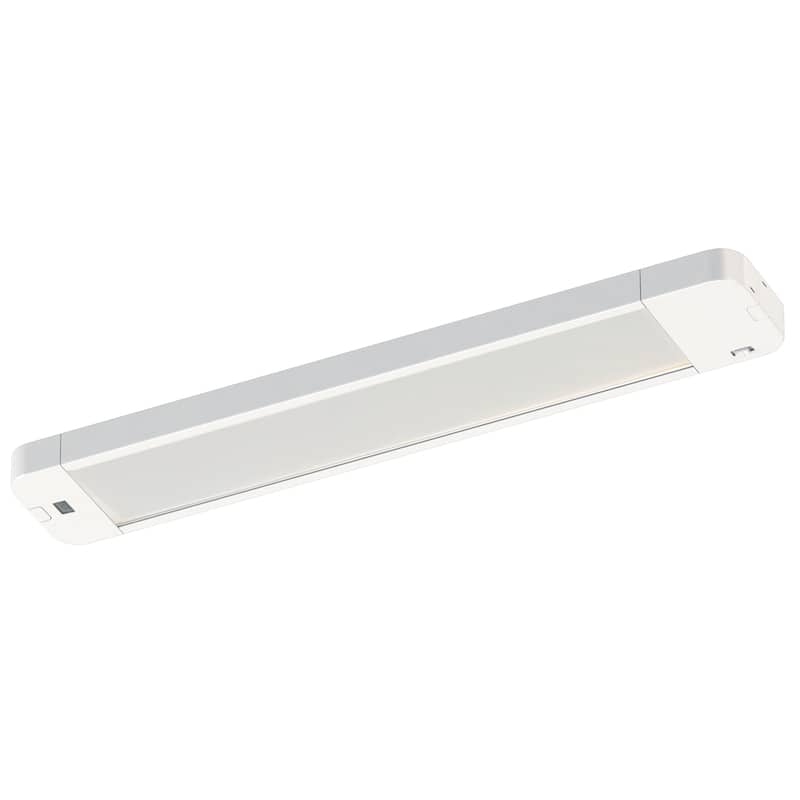 Instalux 16-in Linkable LED White Motion Under Cabinet Strip Light - 16-in W x 0.75-in H x 2.75-in D