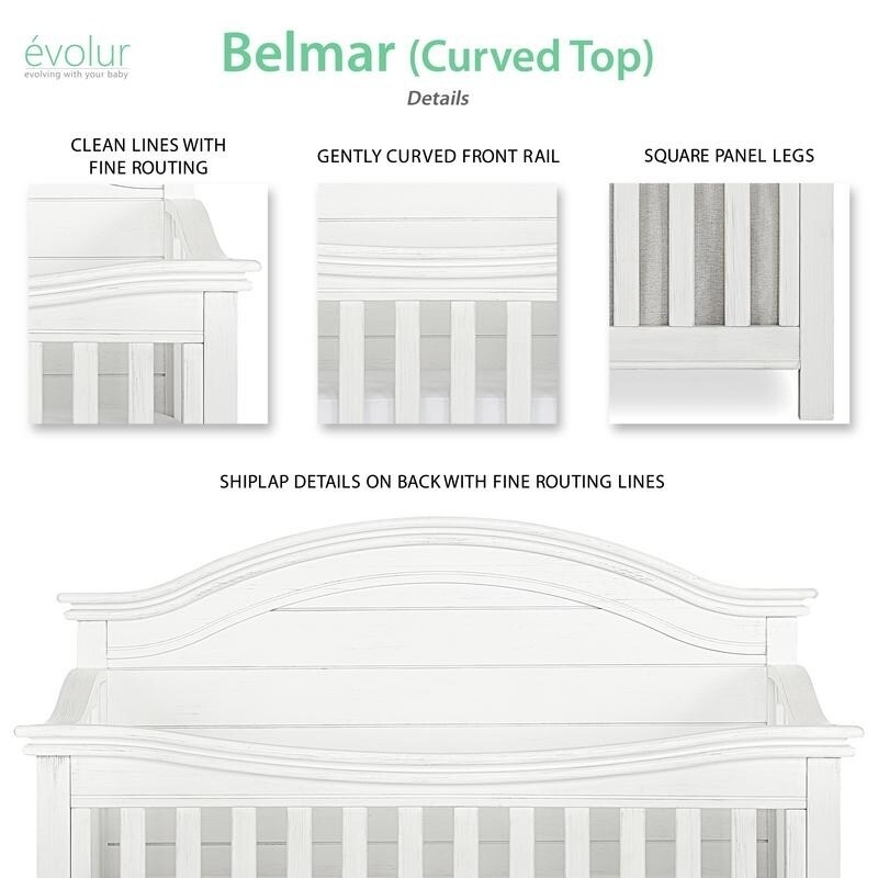evolur belmar crib