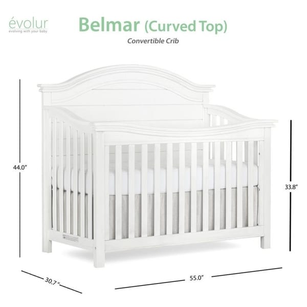 evolur belmar crib