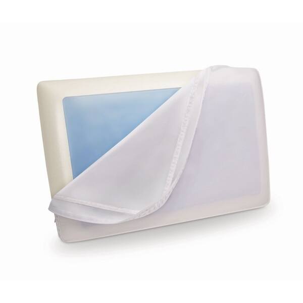 Shop Sealy Gel Memory Foam Bed Pillow Free Shipping Today