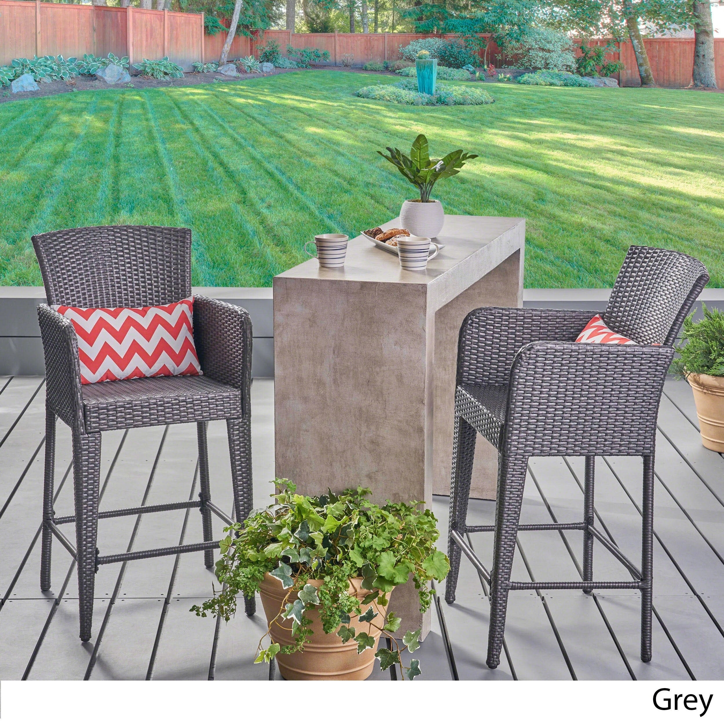 anaya wicker bistro set