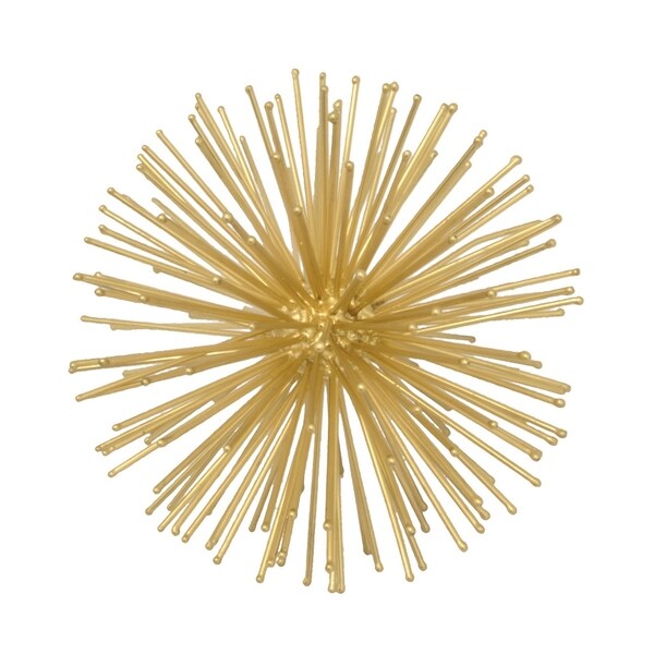 Three Hands Starburst Orb - Brass
