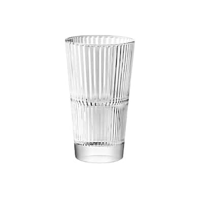 Majestic Gifts Glass Hiball Tumblers- Stackable-13.5oz-Made in Europe S/6