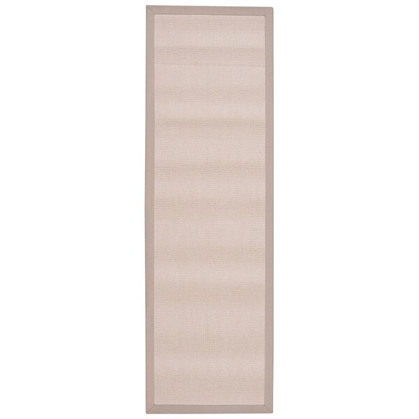 Nourison Sissal Soft Eggshell Rug - 2'6 x 8