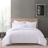 Charisma Luxe Cotton Linen 3 Piece Duvet Cover Set