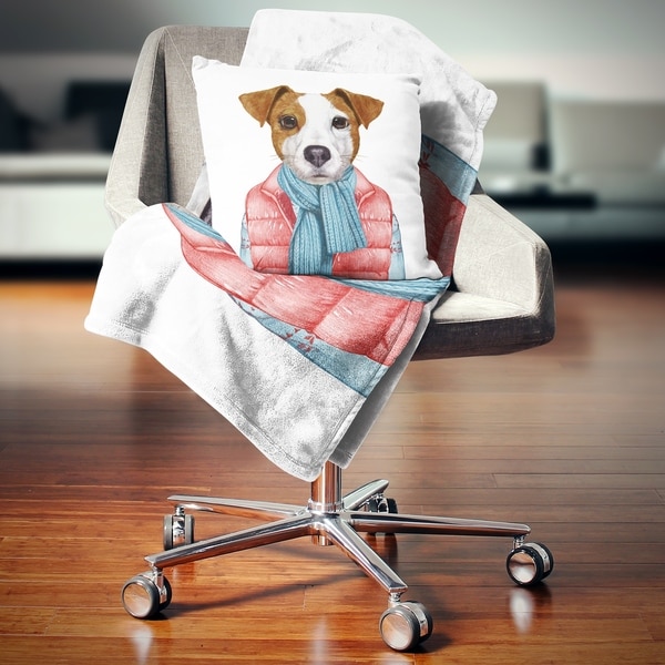 Jack russell best sale throw blanket