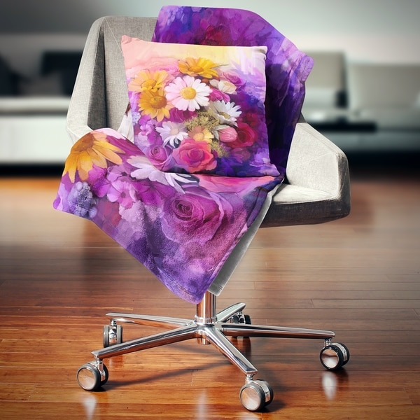 Purple throw blanket hotsell bed bath & beyond