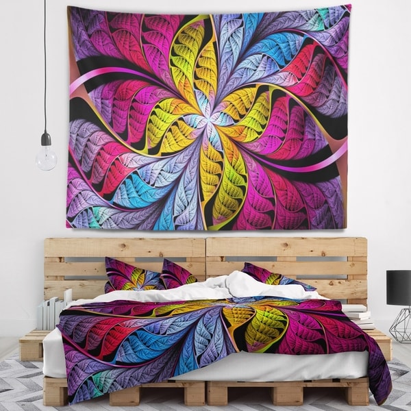 Pink and best sale yellow tapestry