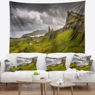 Designart 'Storr Mountains Panorama' Landscape Photography Wall ...