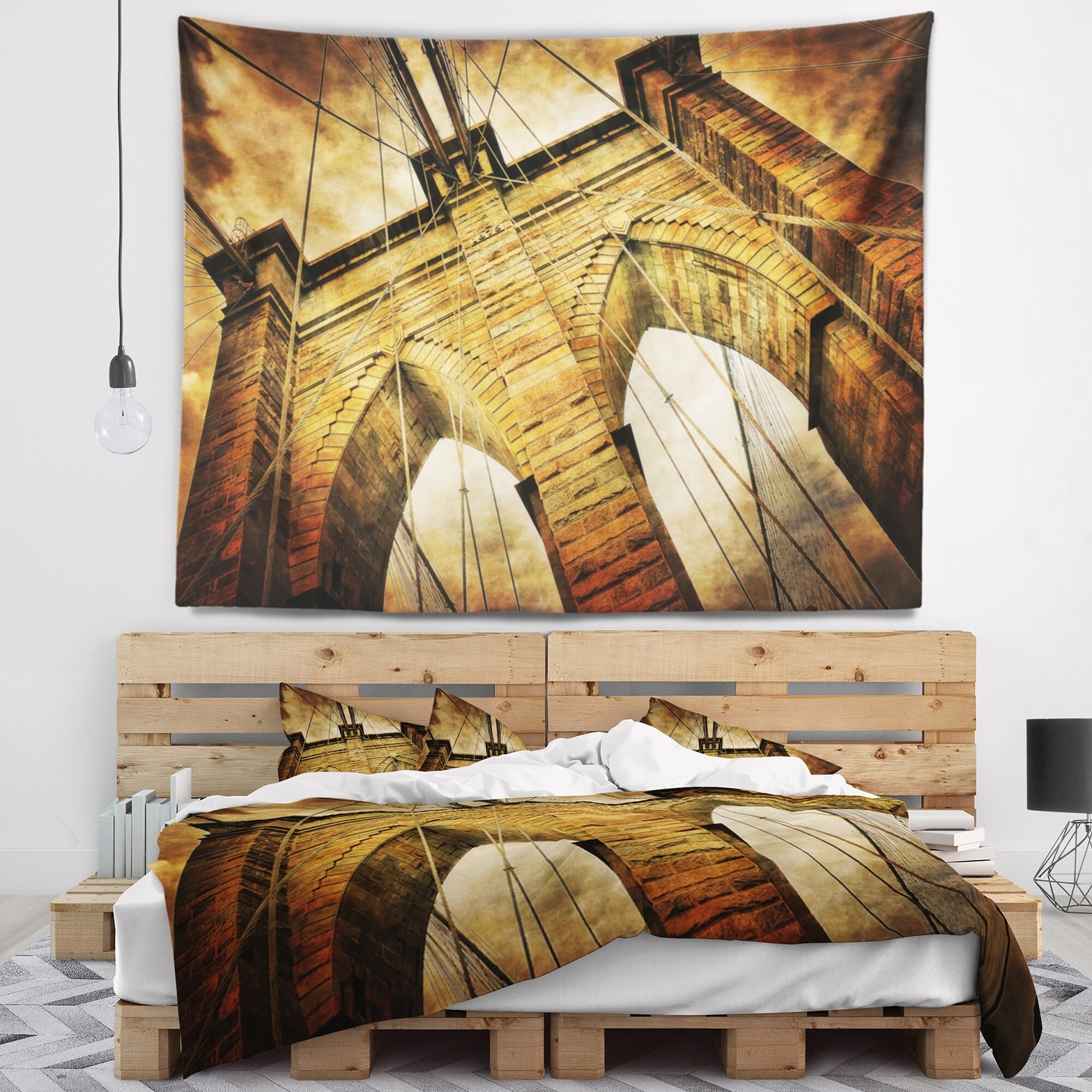 Brooklyn bridge on sale tapestry