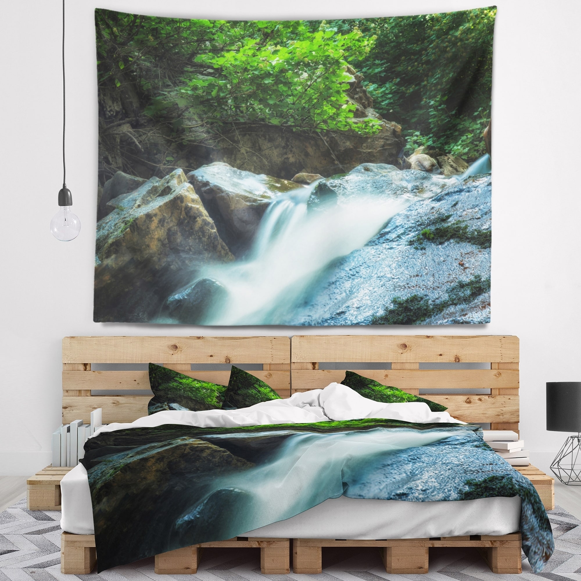 Macrame Wall Hanging Abstract Wall Art Woven Tapestry waterfall Fiber Art  Macrame Wall Art -  Canada