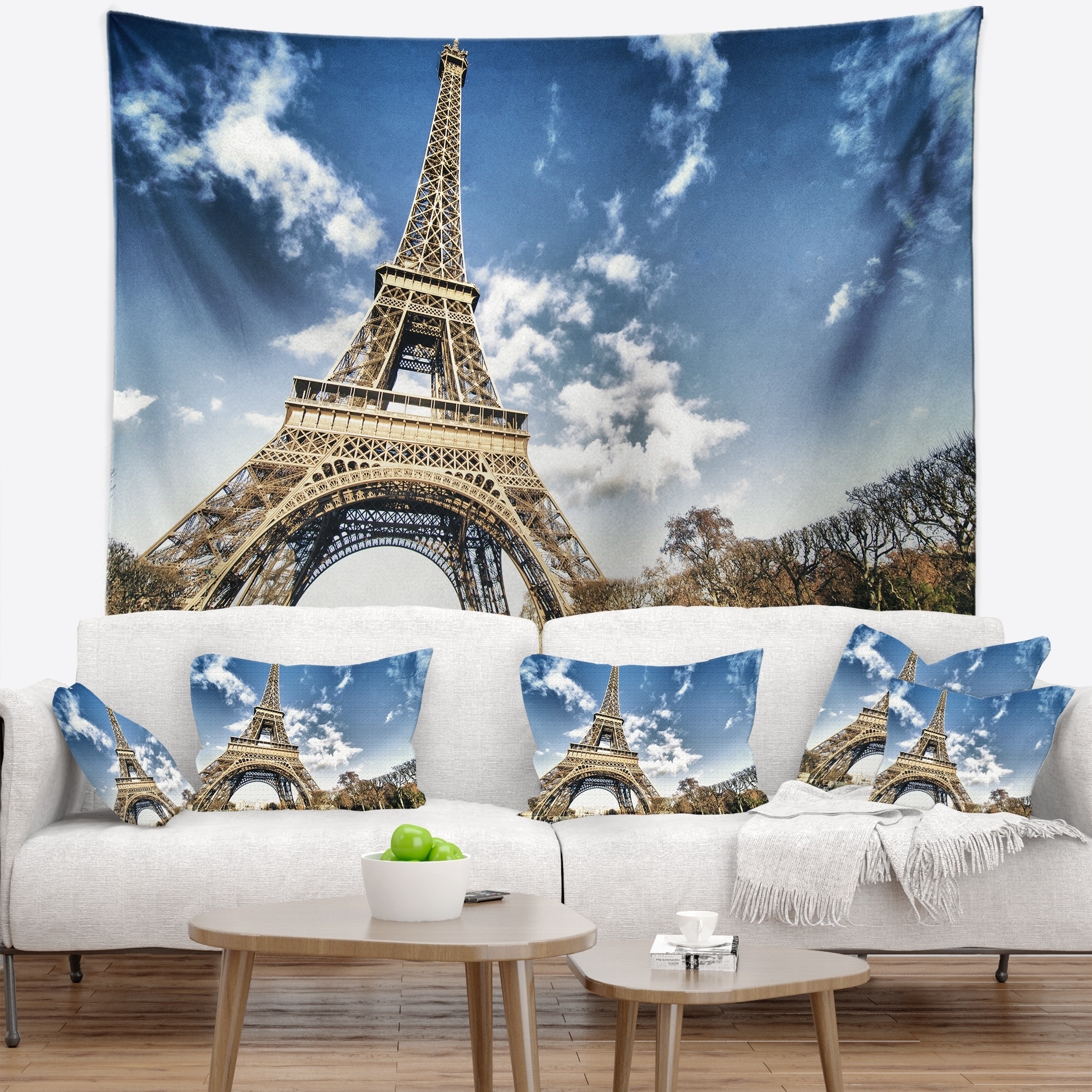 39 in Created On Lightweight Polyester Fabric x 32 in Designart TAP9087-39-32 Eiffel Under Dark Cloudy Sky Landscape Photography Blanket Décor Art for Home and Office Wall Tapestry Medium 39 in Created On Lightweight Polyester Fabric x 32 in Designart TAP9087-39-32 Eiffel Under Dark Cloudy Sky Landscape Photography Blanket Décor Art for Home and Office Wall Tapestry Medium