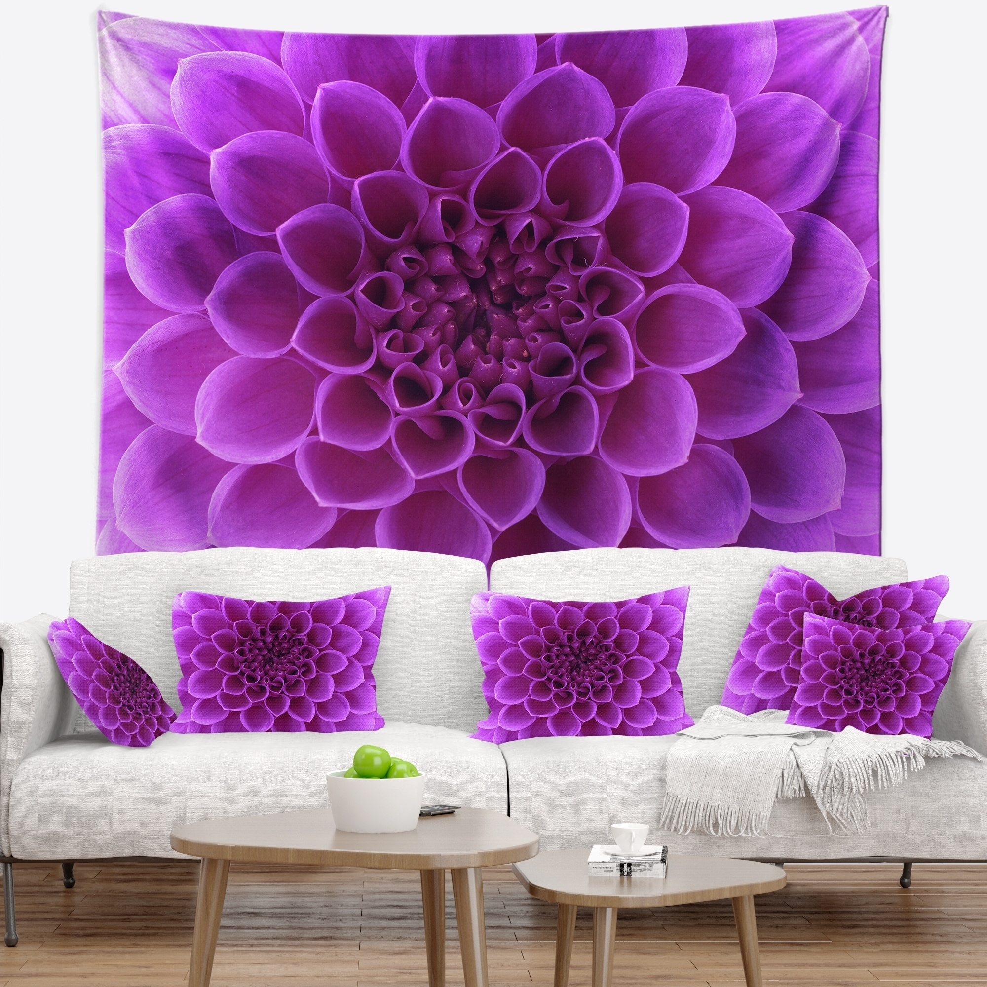 Light purple online tapestry