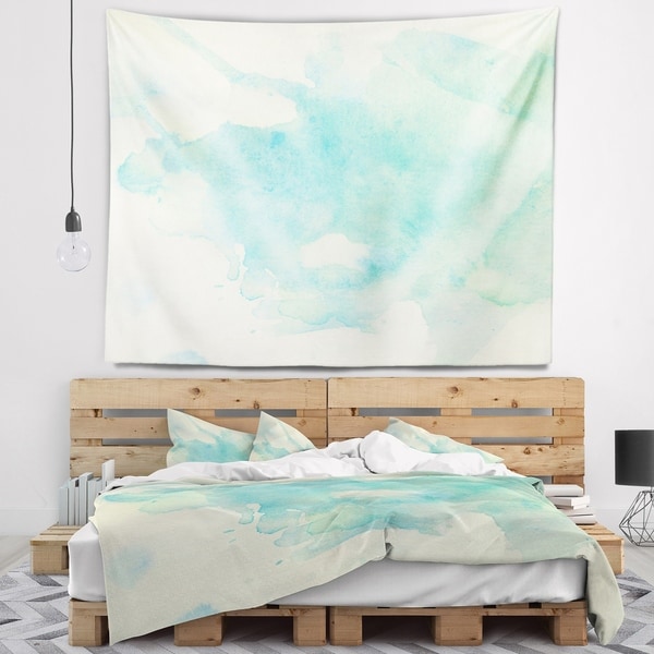 Designart 'Stain of Imagination' Abstract Wall Tapestry
