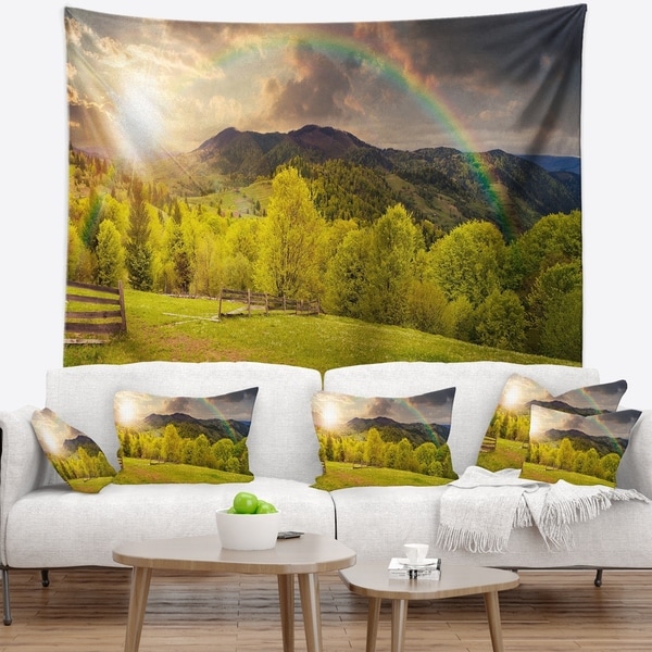 Designart 'Discontinued product' Landscape Wall Tapestry