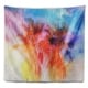 Designart 'colorful Retro Palm Trees' Landscape Painting Wall Tapestry 