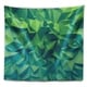 Designart 'trendy Emerald Green Background' Abstract Wall Tapestry 