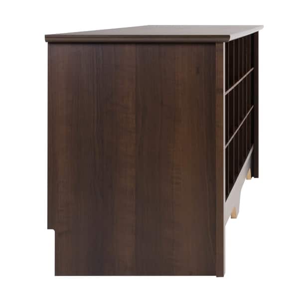 Shop Prepac 24 Pair Shoe Storage Cubby Bench Multiple Finishes