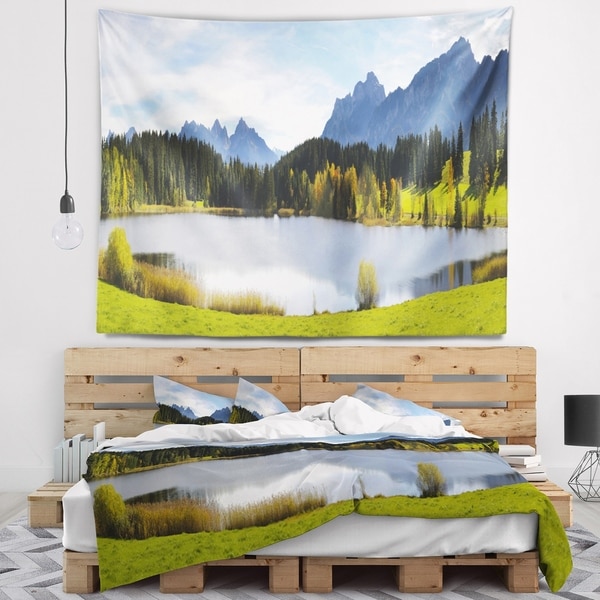 Designart 'Panorama Landscape in Bavaria' Photography Wall Tapestry