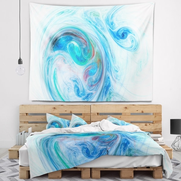 Pastel discount blue tapestry