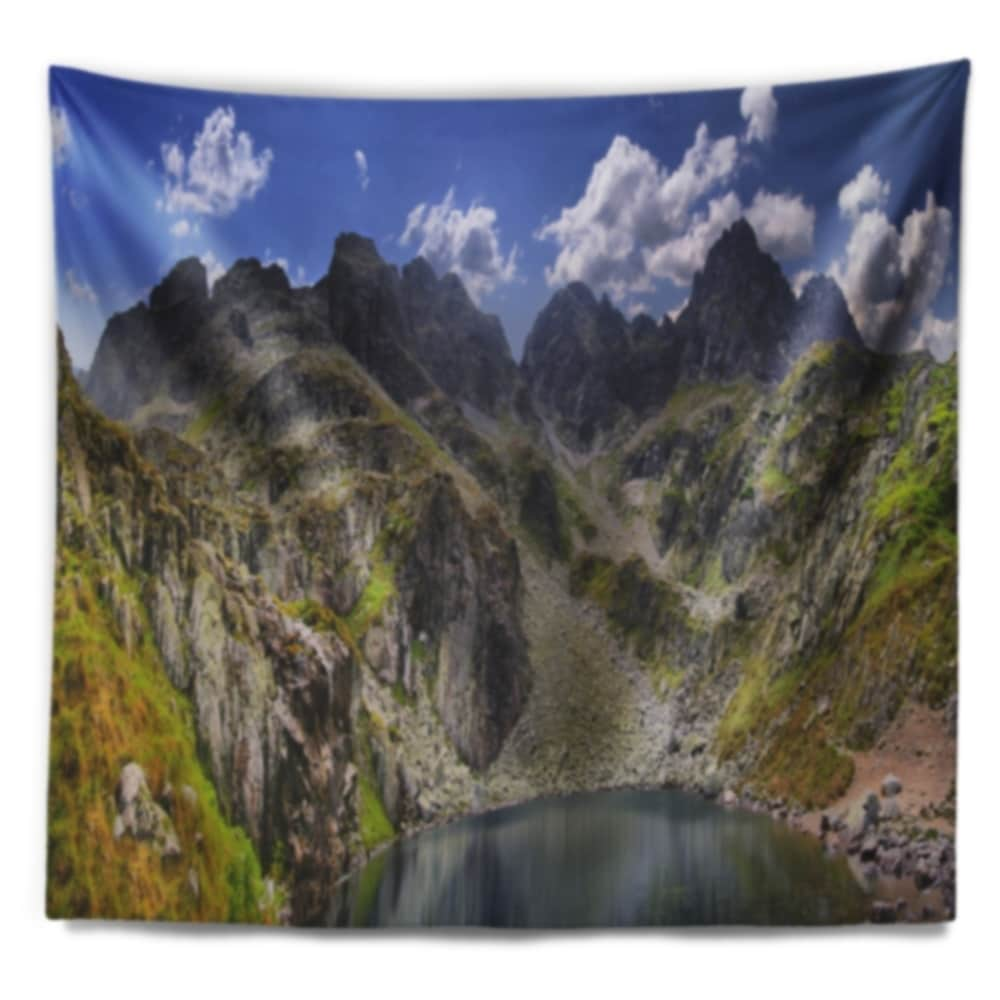 Designart 'Tatra Mountains Panorama' Landscape Photo Wall  Small