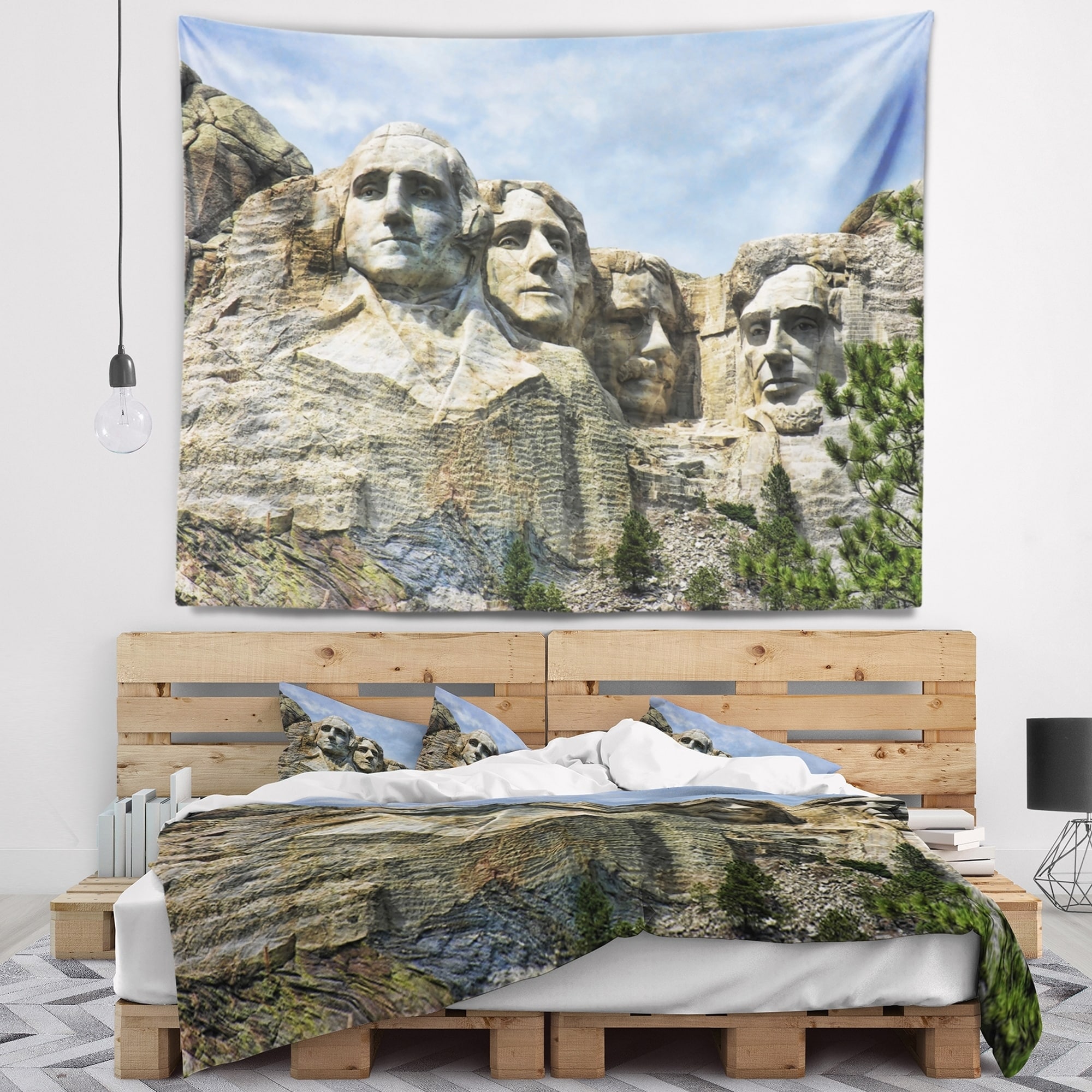 Mounting tapestry online