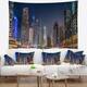 Designart 'Dubai Downtown in Summer Night' Cityscape Photo Wall ...