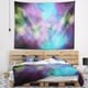 Designart 'Perfect Blue Purple Starry Sky' Abstract Wall Tapestry - Bed ...