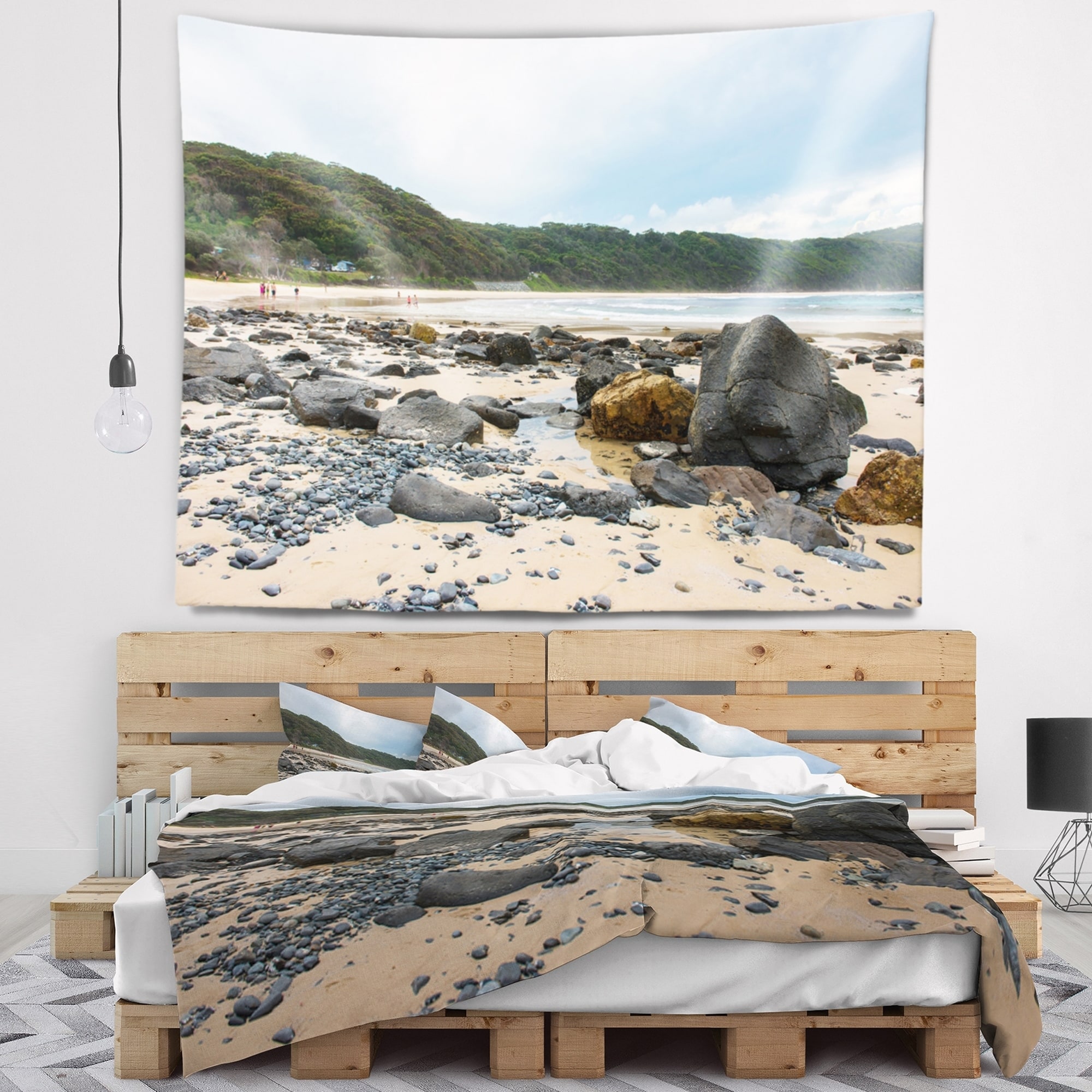 Beach discount themed tapestry