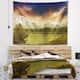 Designart 'Grand Teton National Park' Landscape Wall Tapestry - Bed ...