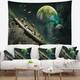 Designart 'Alien Planet' Abstract Wall Tapestry - Bed Bath & Beyond ...