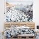 Designart 'Sunny Morning in Arctic Spitsbergen' Landscape Wall Tapestry ...