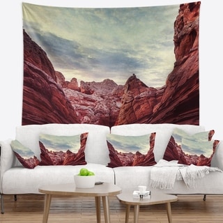 Designart 'Vermillion Cliffs National Monument Park' Landscape Wall ...