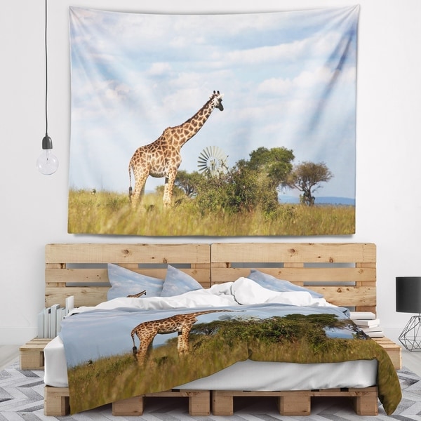 Giraffe tapestry 2025