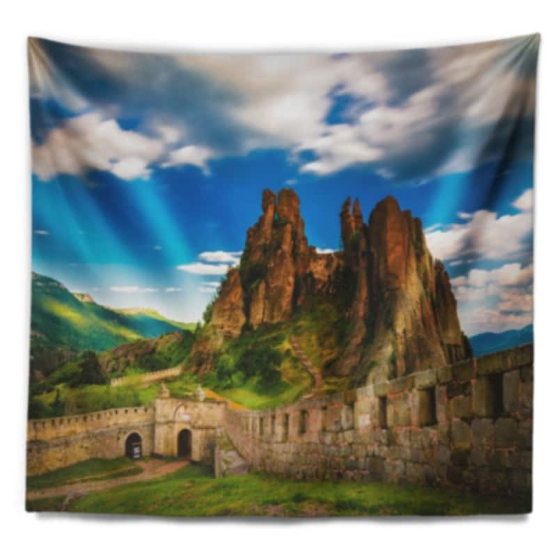 Designart 'Belogradchik Fortress and Cliffs Bulgaria' Landscape Wall ...