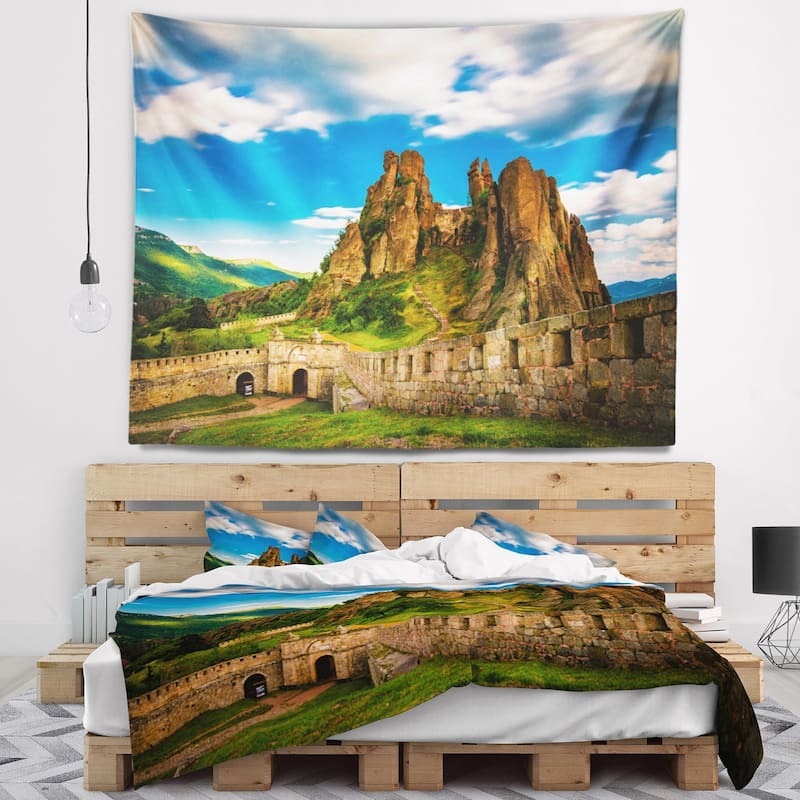 Designart 'Belogradchik Fortress and Cliffs Bulgaria' Landscape Wall ...