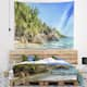 Designart 'anse Lazio Praslin Island Seychelles' Seashore Wall Tapestry 