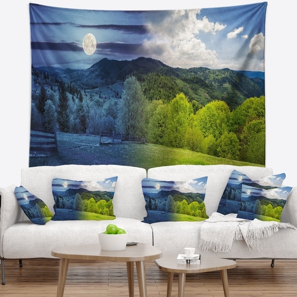 Designart 'Discontinued product' Landscape Wall Tapestry