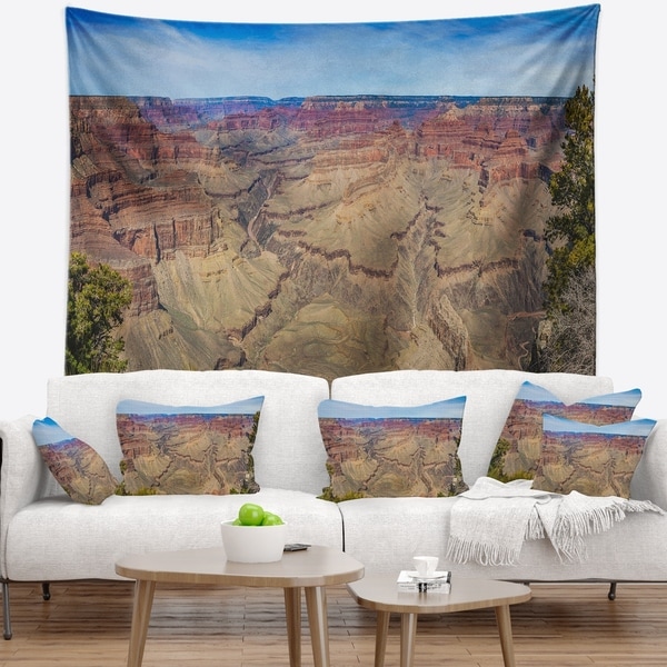 Designart 'Grand Canyon National Park' Landscape Wall Tapestry