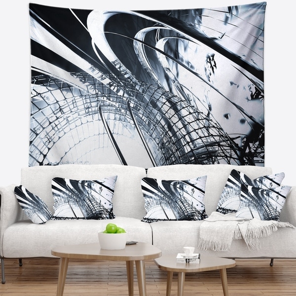 abstract wall tapestry