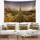 Designart 'Beautiful View of Paris Eiffel Tower' Landscape Wall ...
