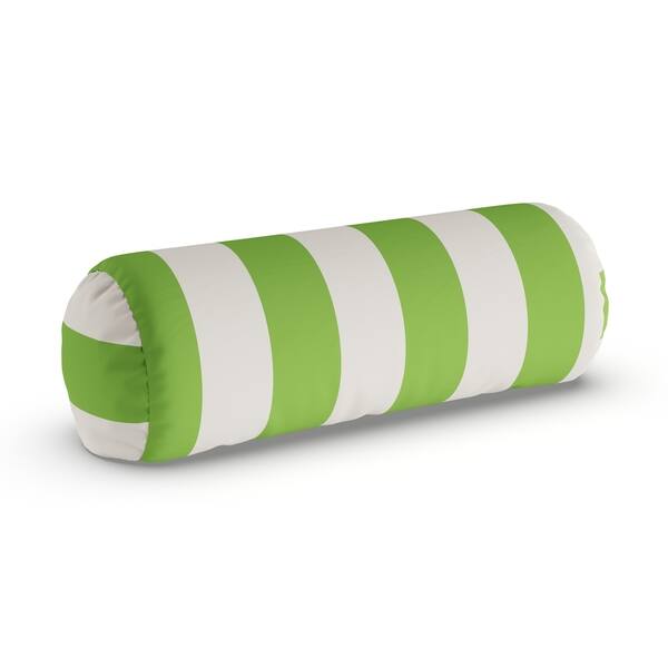 Shop Havenside Home Midland Outdoor Striped Bolster Pillow Free