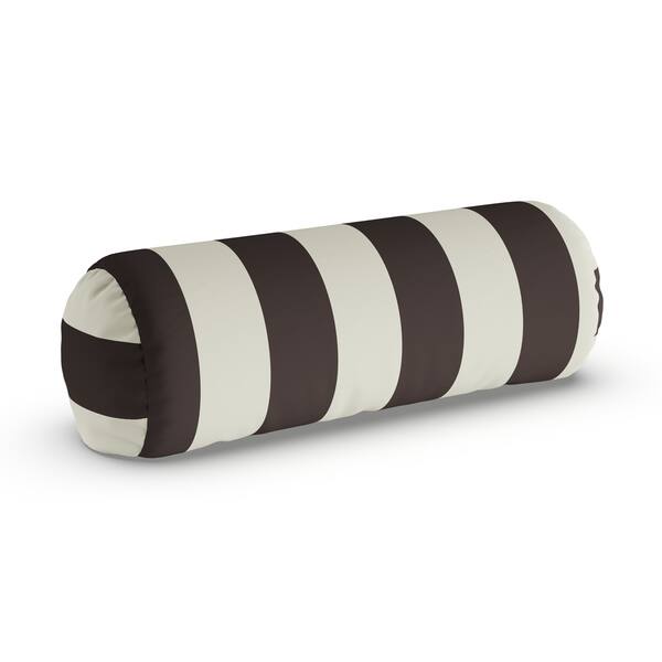 Shop Havenside Home Midland Outdoor Striped Bolster Pillow Free