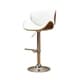 Strick & Bolton Lega Modern Adjustable Swivel Barstool - Thumbnail 5
