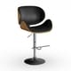 Strick & Bolton Lega Modern Adjustable Swivel Barstool - Thumbnail 2