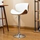 Strick & Bolton Lega Modern Adjustable Swivel Barstool - Thumbnail 1