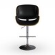 Strick & Bolton Lega Modern Adjustable Swivel Barstool - Thumbnail 3