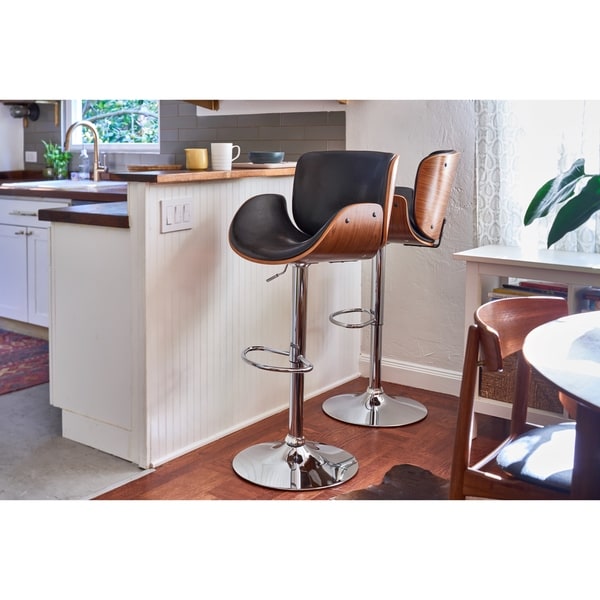 Carson Carrington Sauoarkrokur Adjustable Bar Stool